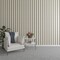 Ekena Millwork 94H x 3/8T Adjustable Wood Slat Wall Panel Kit w/ 4W Slats, Birch contains 11 Slats SWW55X94X0375BI - alternate 1